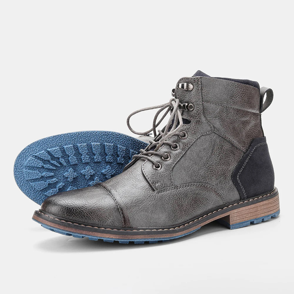 Herre Støvel med Cap Toe Design 10