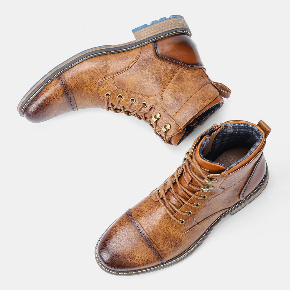 Herre Støvel med Cap Toe Design 2