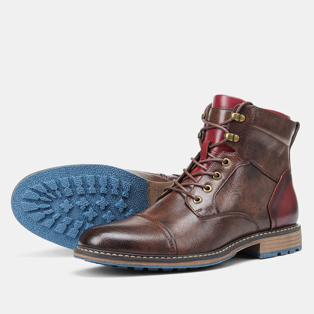 Herre Støvel med Cap Toe Design 3