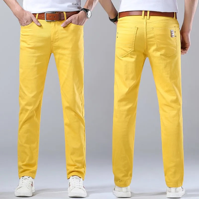 Herre Stretchjeans med Slank Passform 4