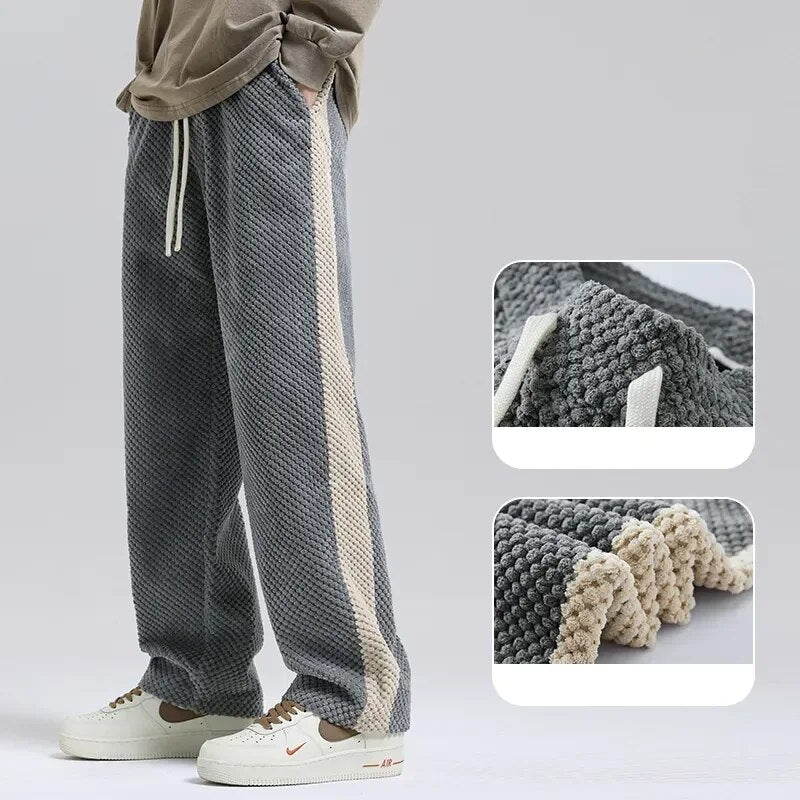 Herre Sweatpants Corduroy Komfortabel 0