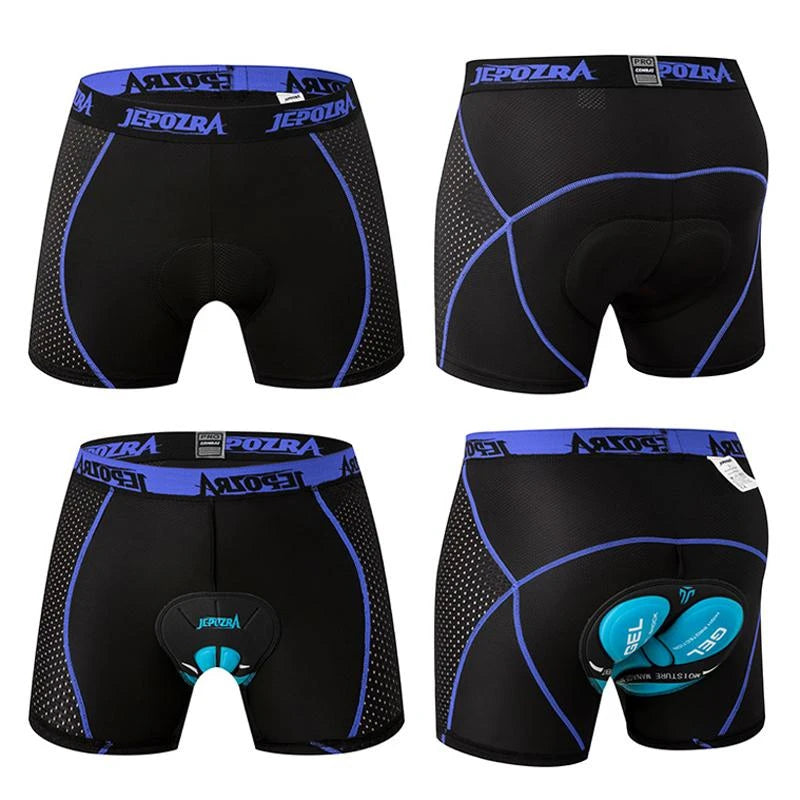 Herre Sykkelshorts Pustende Med 4D Gelpute 1