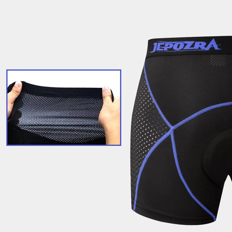 Herre Sykkelshorts Pustende Med 4D Gelpute 4