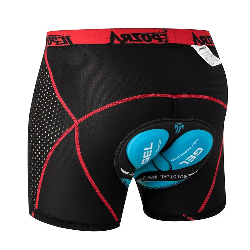 Herre Sykkelshorts Pustende Med 4D Gelpute 8