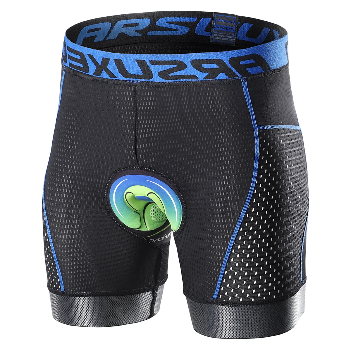 Herre Sykkelshorts med 5D Gel Polstring og Hurtigtørkende Materiale 1