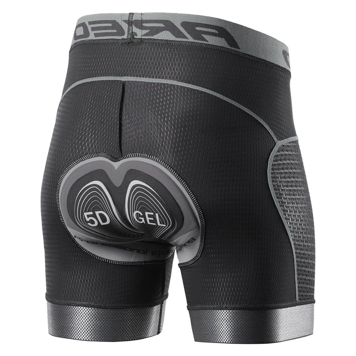 Herre Sykkelshorts med 5D Gel Polstring og Hurtigtørkende Materiale 6