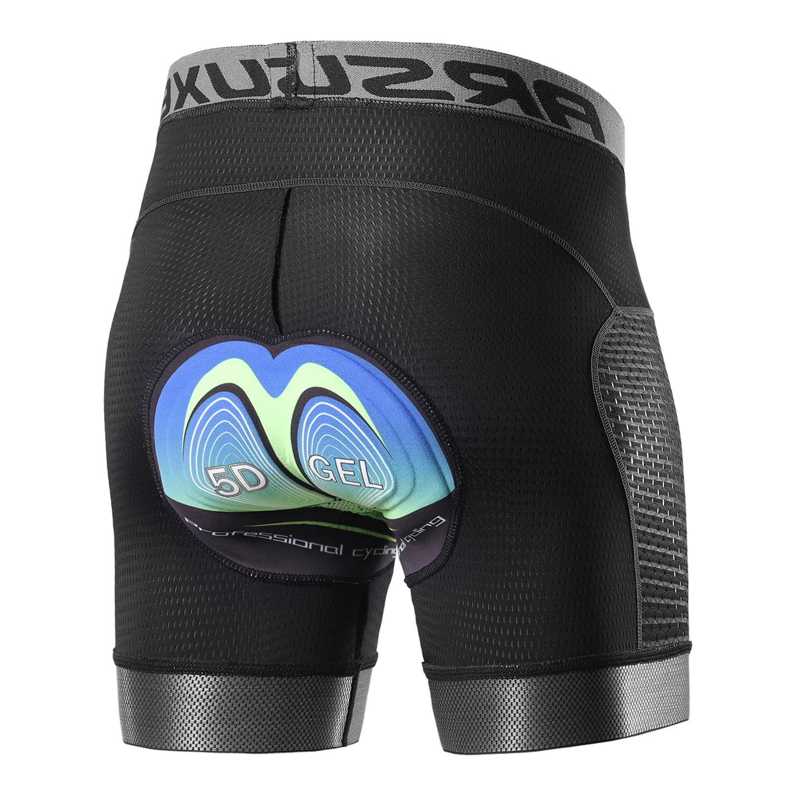 Herre Sykkelshorts med 5D Gel Polstring og Hurtigtørkende Materiale 8