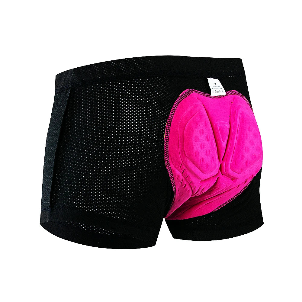 Herre Sykkelshorts med Pustende Materiale og Gelpute 6