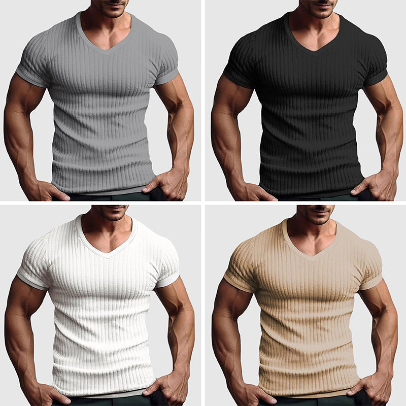 Herre T-skjorte Urban Stripe Slim Fit 4