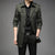 Herre Trench Coat Polert Stil Polyester 1