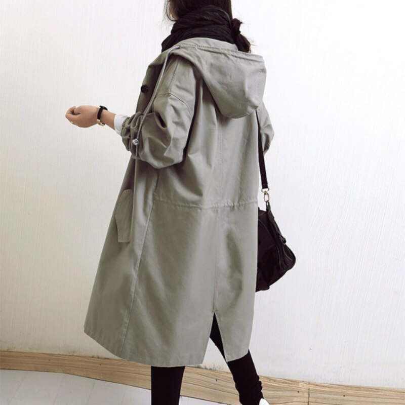 Herre Trenchcoat Vanntett Moderne Design 5