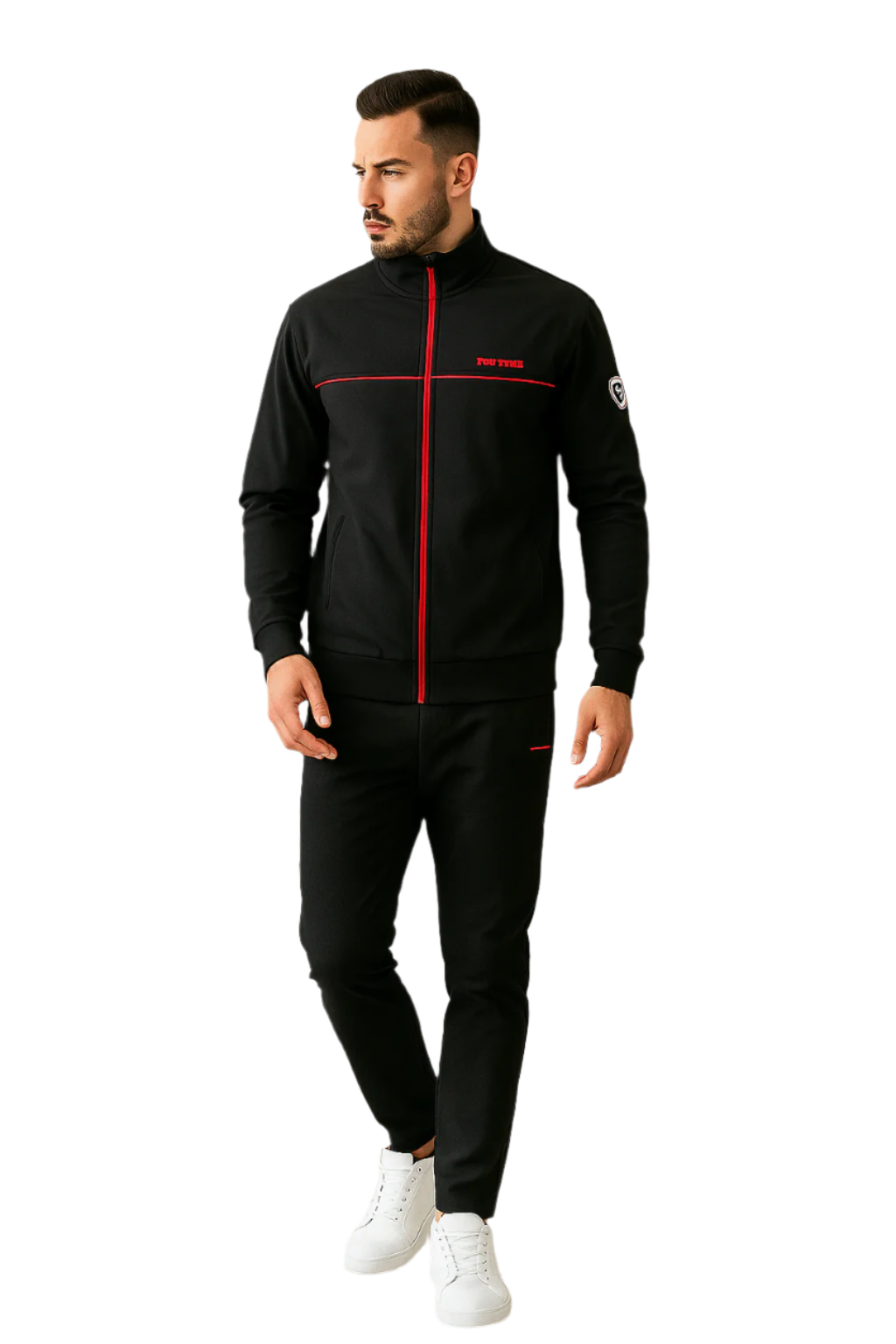 Herre Treningspakke To Deler Sporty Design 0