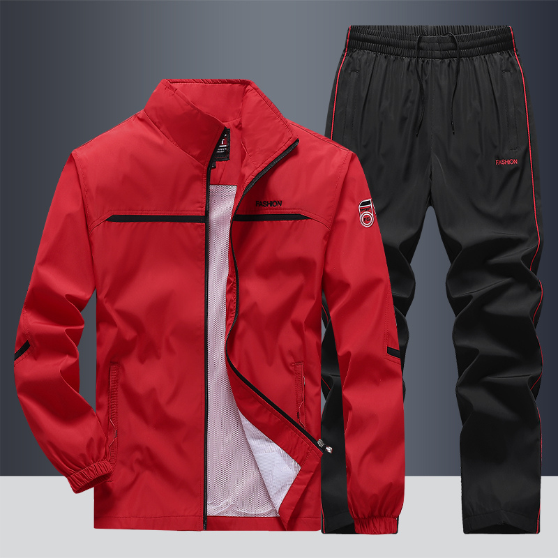 Herre Treningspakke To Deler Sporty Design 5