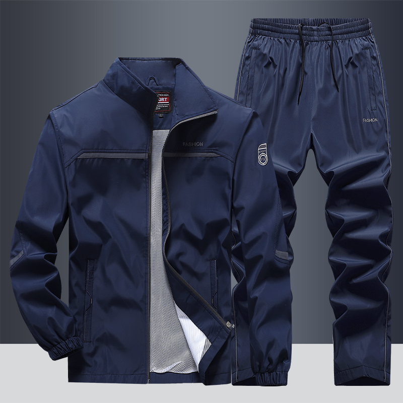 Herre Treningspakke To Deler Sporty Design 6