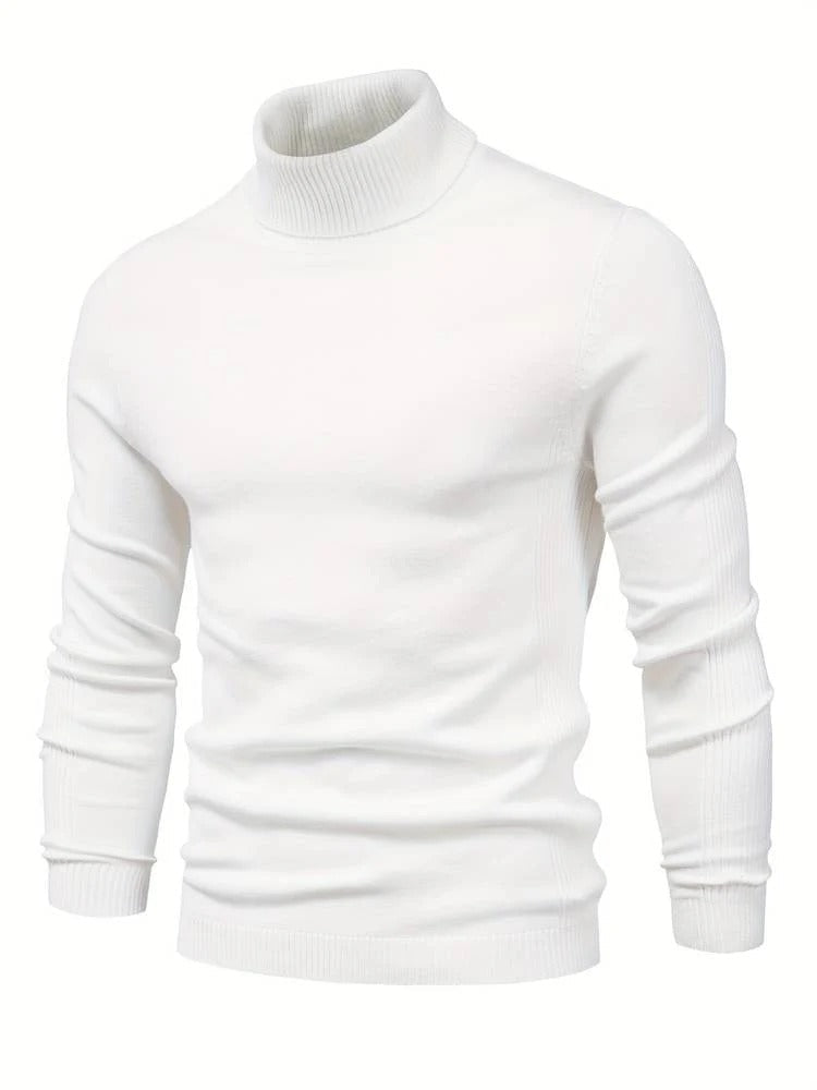 Herre Turtleneck Genser Slim Fit 1