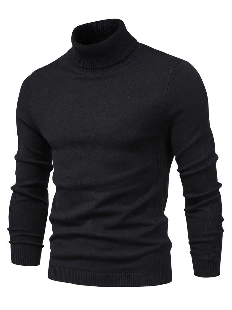 Herre Turtleneck Genser Slim Fit 4