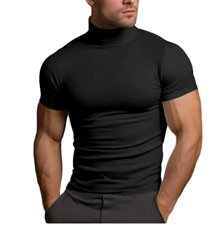 Herre Turtleneck Kortermet Moderne 0