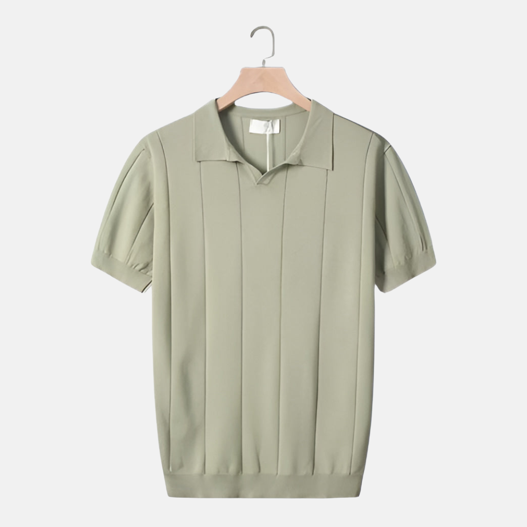 Herre V-hals Polo Kortermet 7