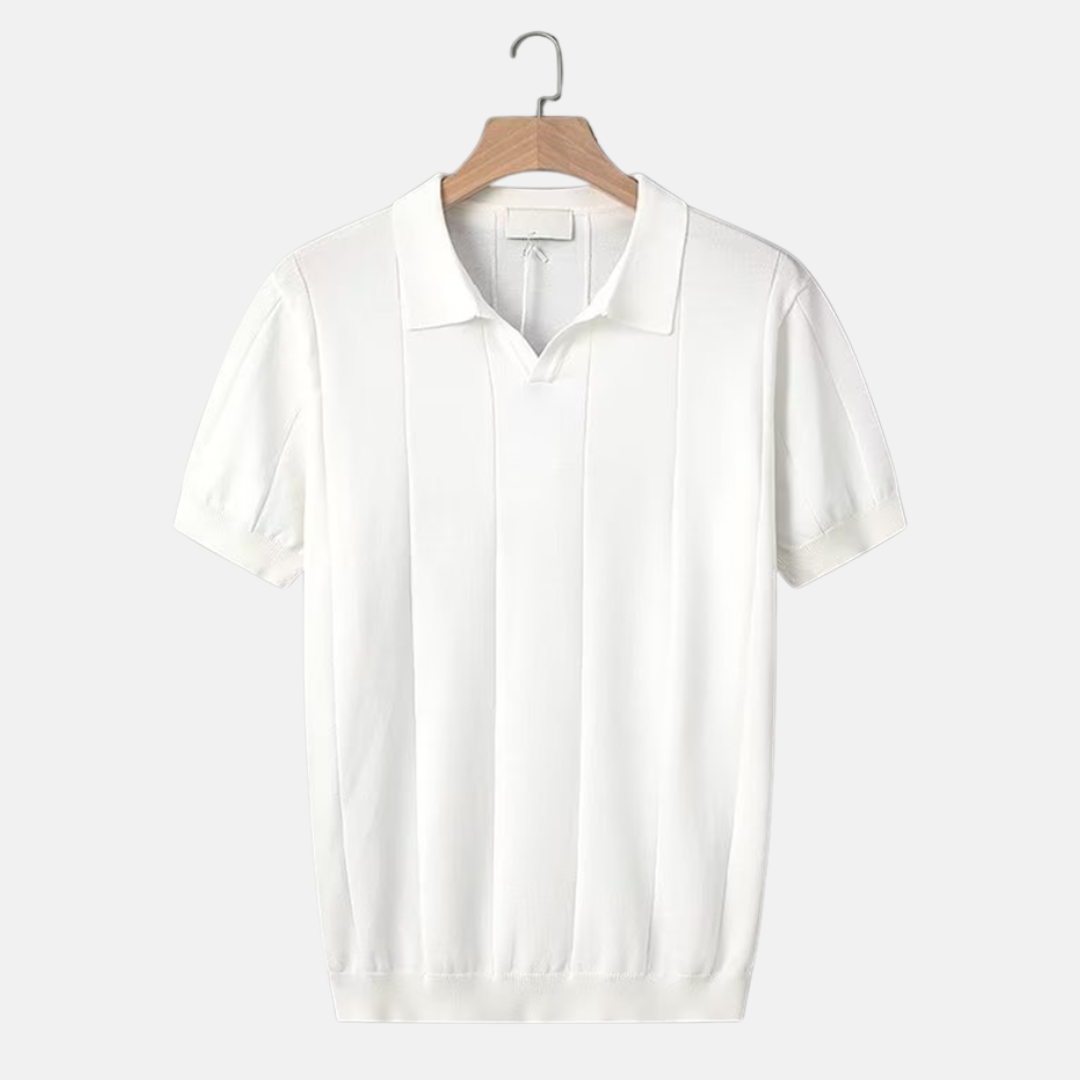 Herre V-hals Polo Kortermet 9