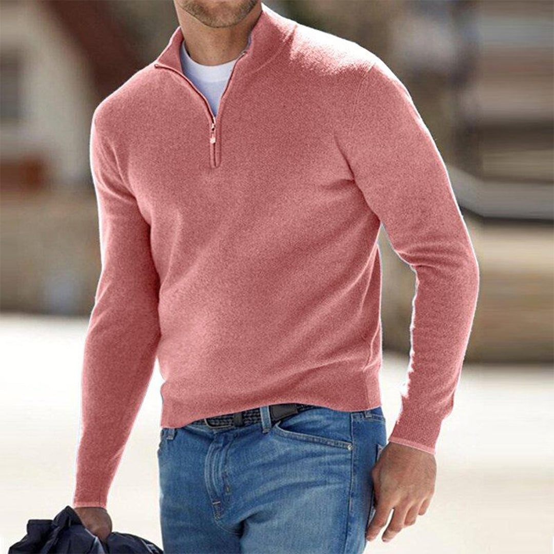 Herre Vest Fleece Med Rits Moderne Design 3