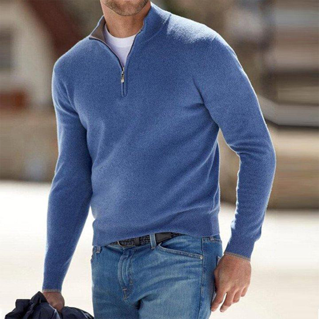 Herre Vest Fleece Med Rits Moderne Design 5