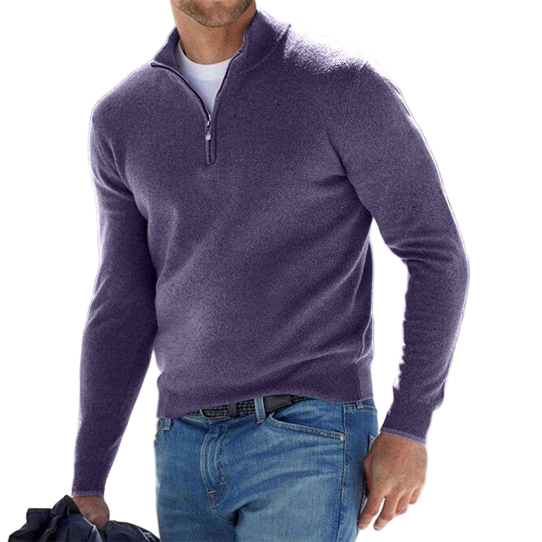 Herre Vest Fleece Med Rits Moderne Design 6