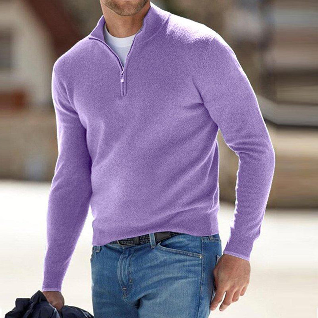 Herre Vest Fleece Med Rits Moderne Design 7