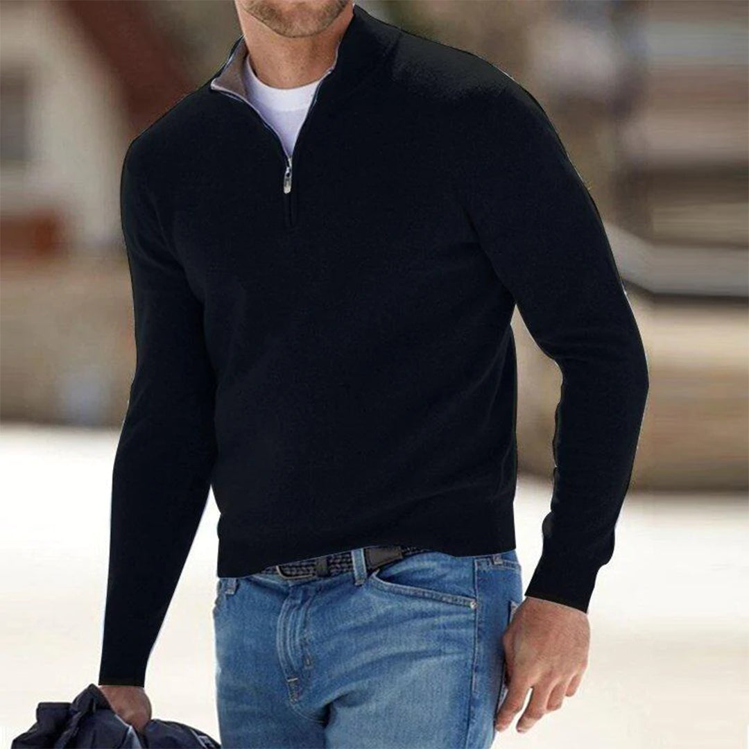 Herre Vest Fleece Med Rits Moderne Design 8