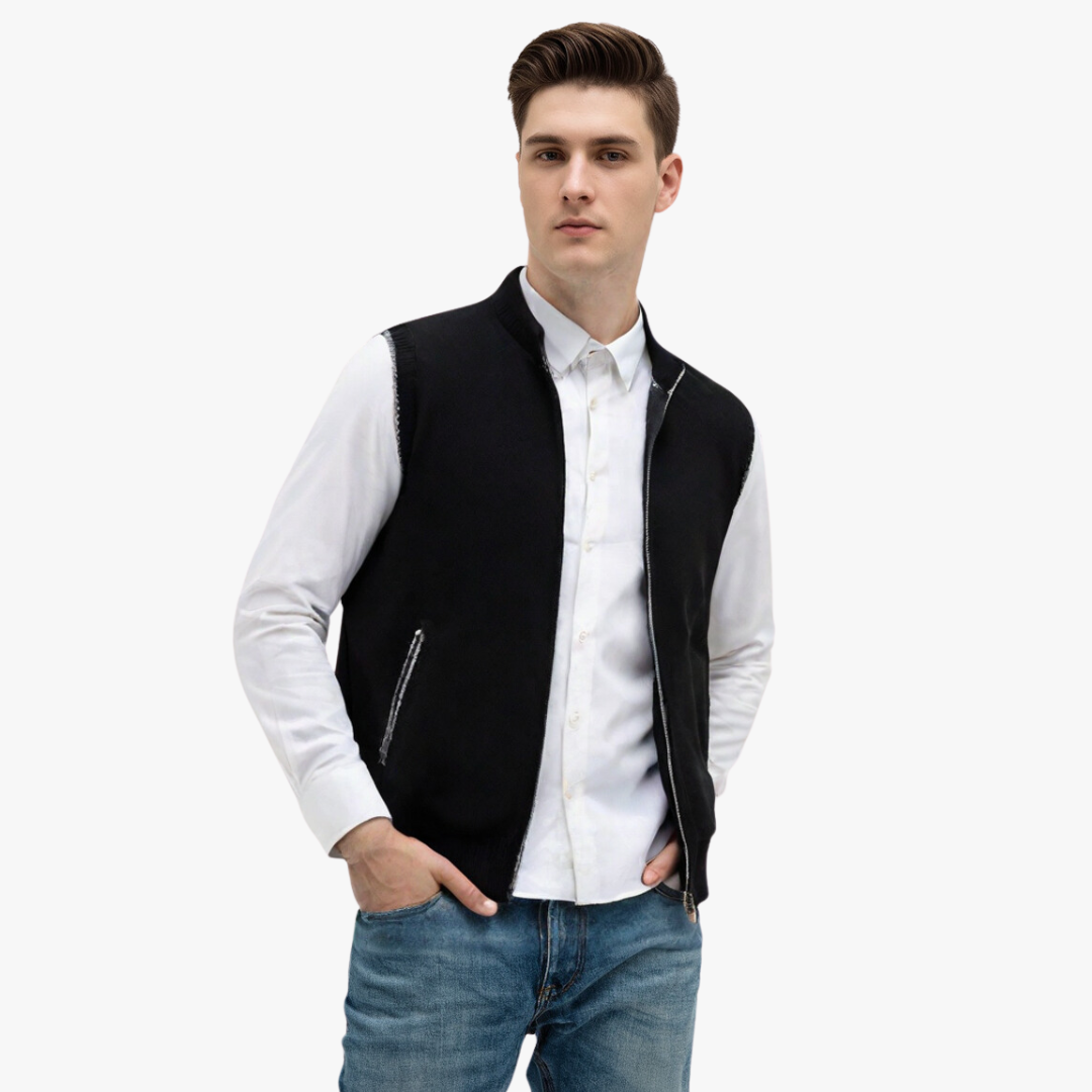 Herre Vest Stilig Design Premium Materiale 2