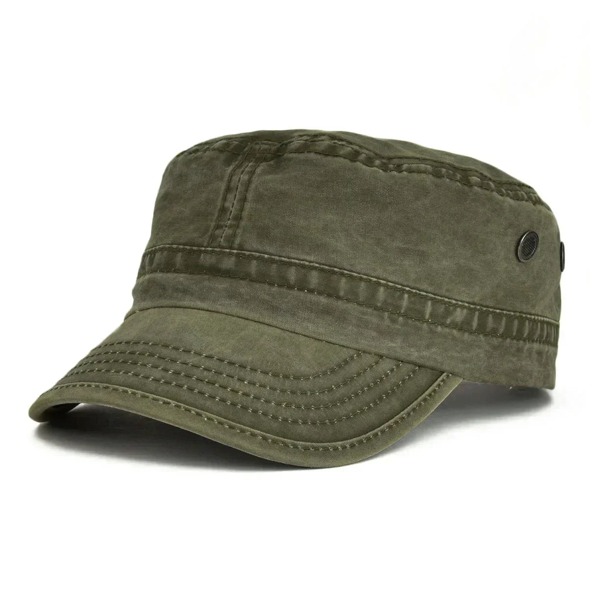 Herre Vintage Caps Militærinspirert Design 1