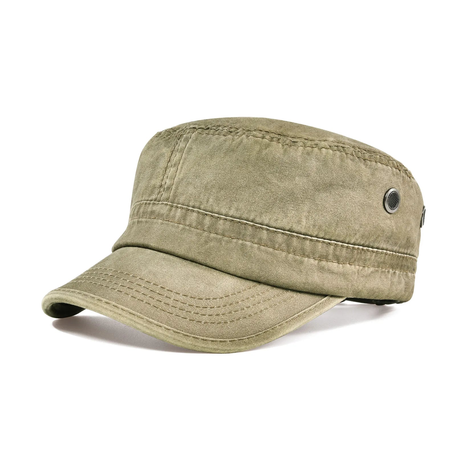 Herre Vintage Caps Militærinspirert Design 8