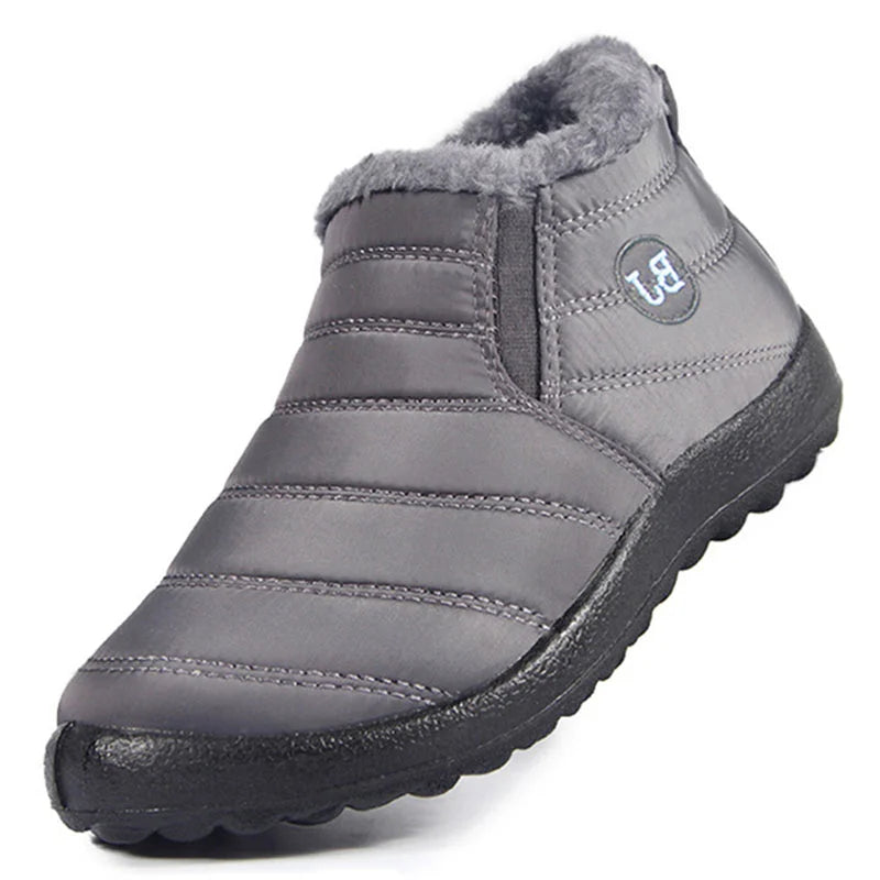 Herre Vinter Sko Slip-ons med Fleeceforing 3