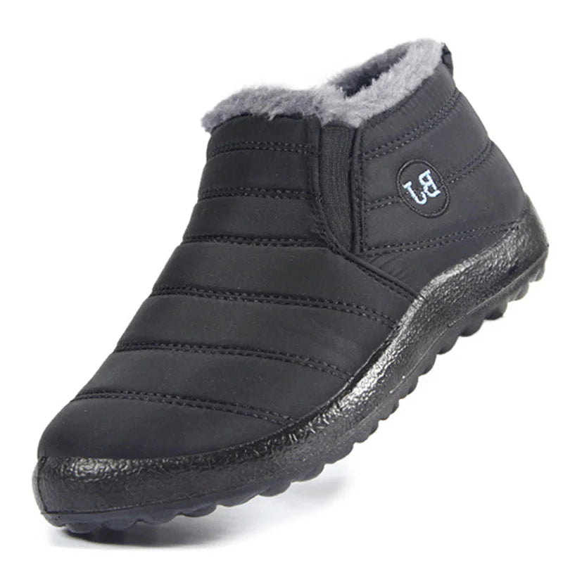 Herre Vinter Sko Slip-ons med Fleeceforing 4