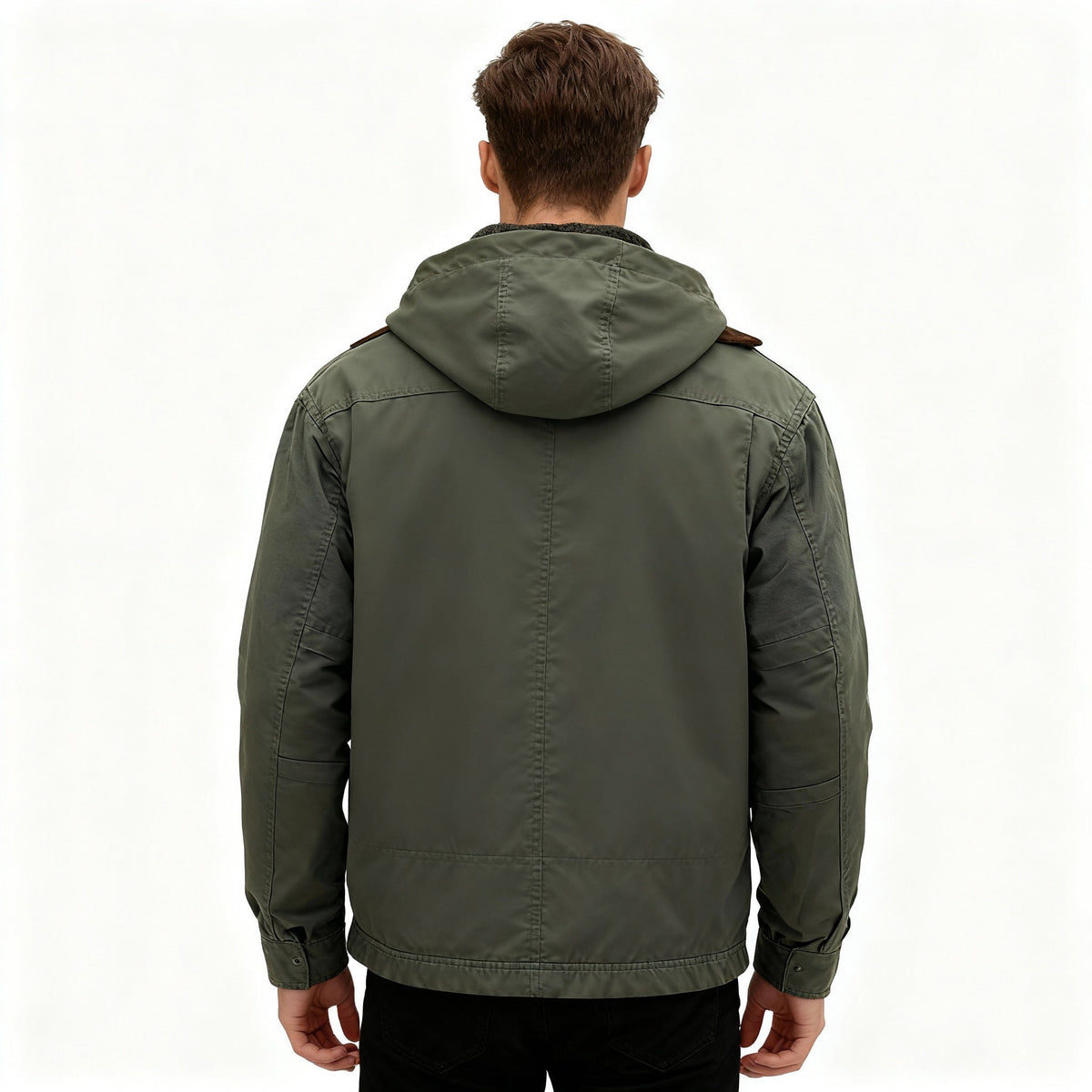 Herre Vinterparkas Moderne Design 2