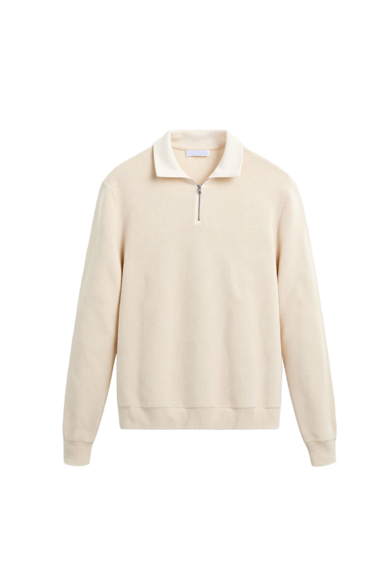 Herre Zip-skjorte Klassisk Design 0