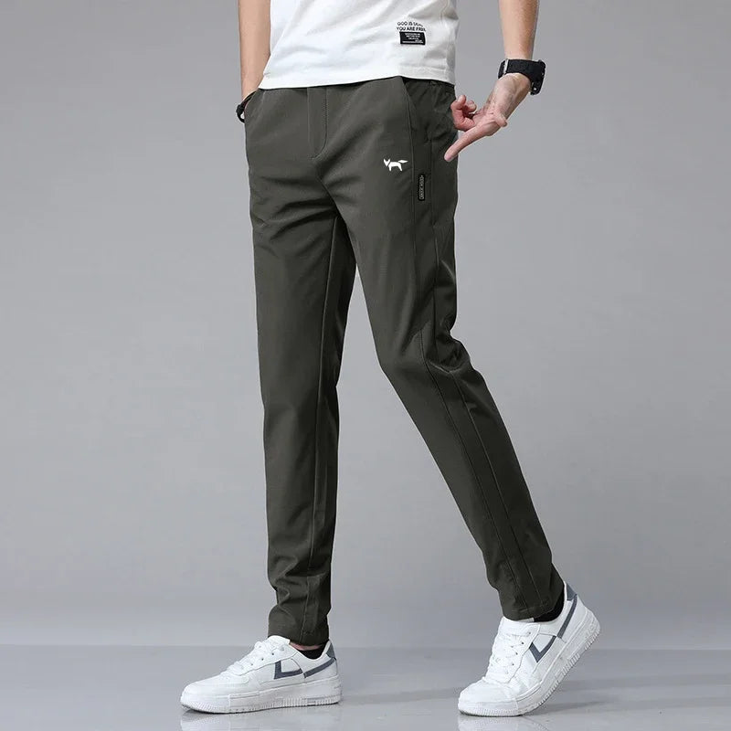Herrebukse Golf Komfortabel Stretchmateriale 60% Bomull 40% Polyester 3