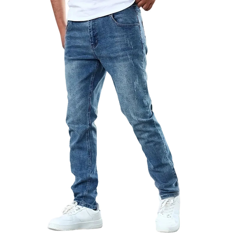 Herrejeans med Rett Ben 0