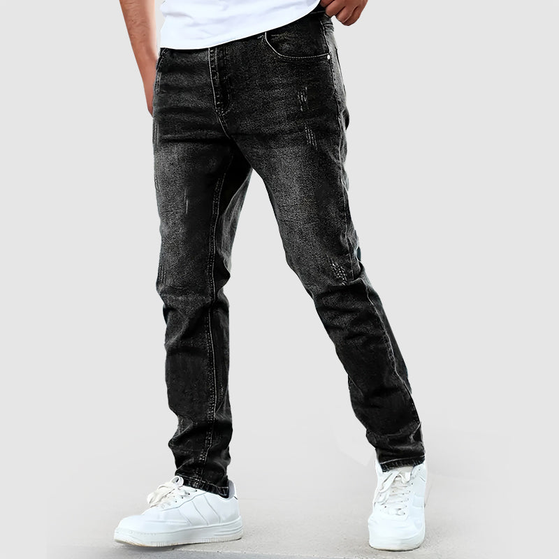 Herrejeans med Rett Ben 3