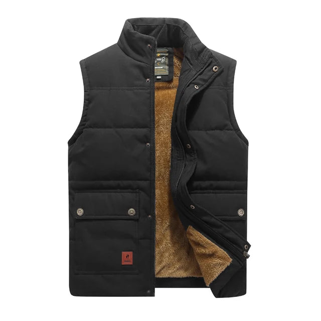 Herrer Ermeløs Vest Moderne Stil 0