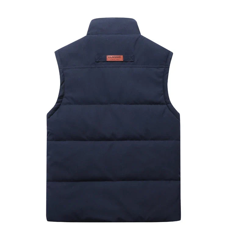 Herrer Ermeløs Vest Moderne Stil 5