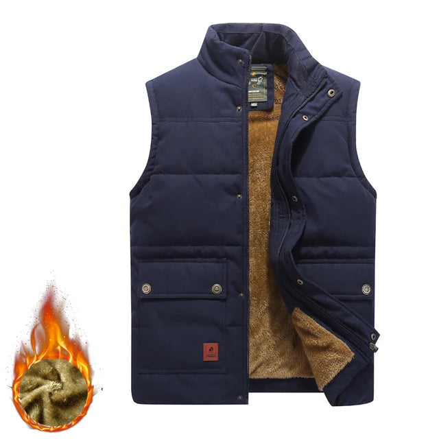 Herrer Ermeløs Vest Moderne Stil 7