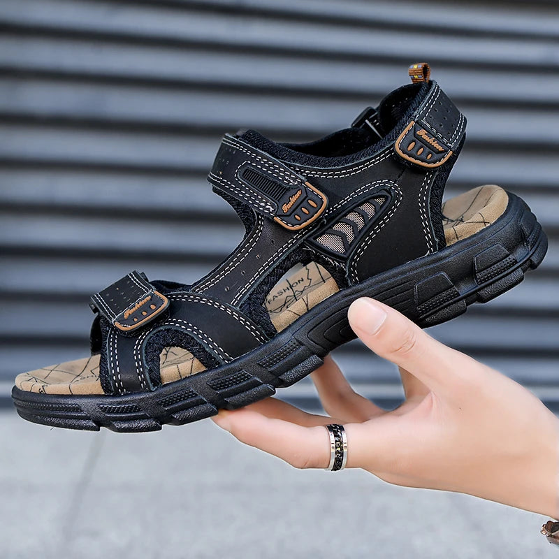 Herresandaler Klassisk Stil for Sommerbruk 2