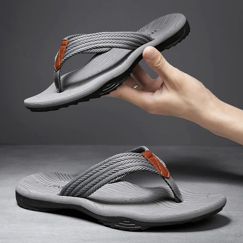 Herresandaler med EVA Demping og Holdbar Konstruksjon 2