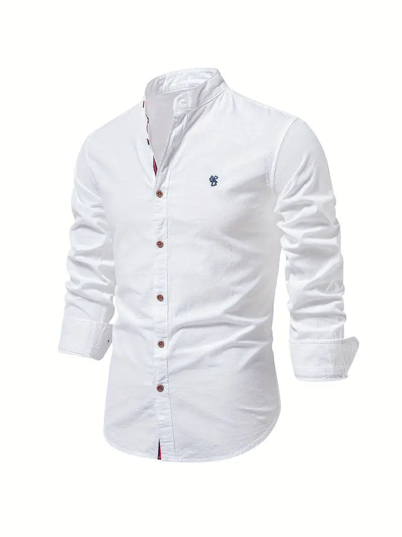 Herreskjorte Casual Stil Med Knapper 0