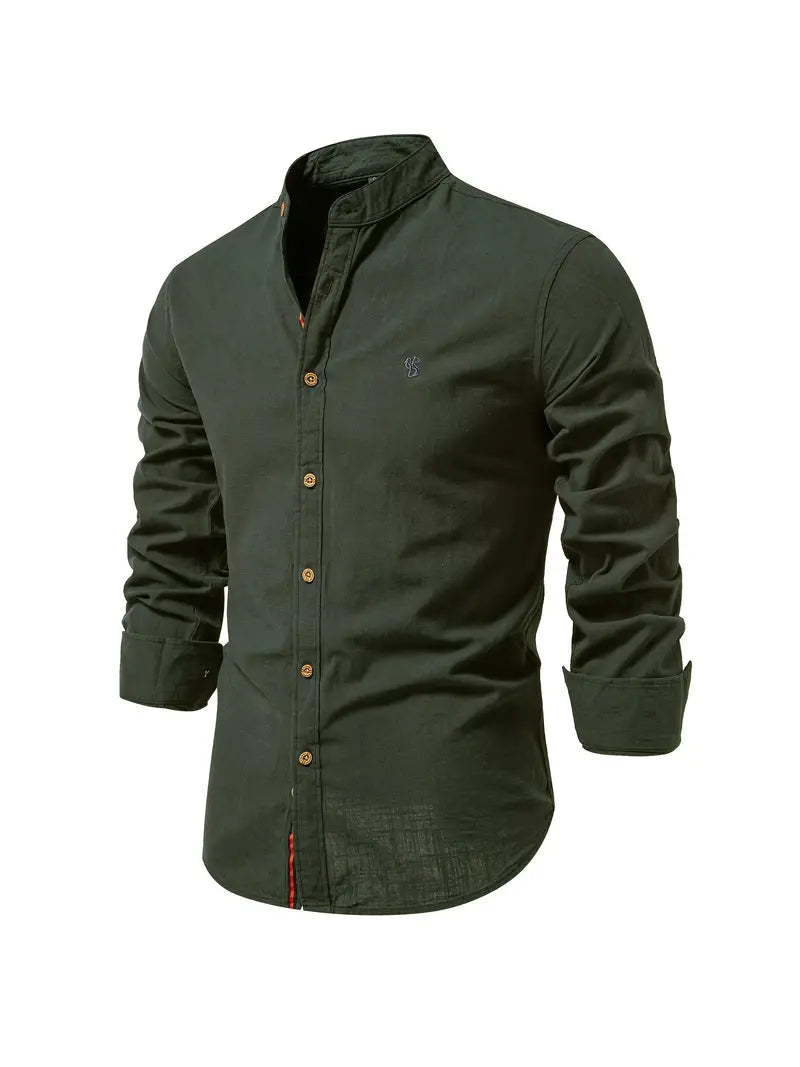 Herreskjorte Casual Stil Med Knapper 10