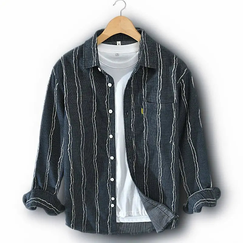 Herreskjorte Stripete Design 0