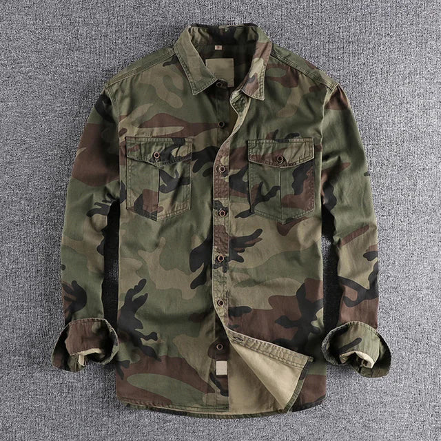Herreskjorte Urban Camo Stilig 1