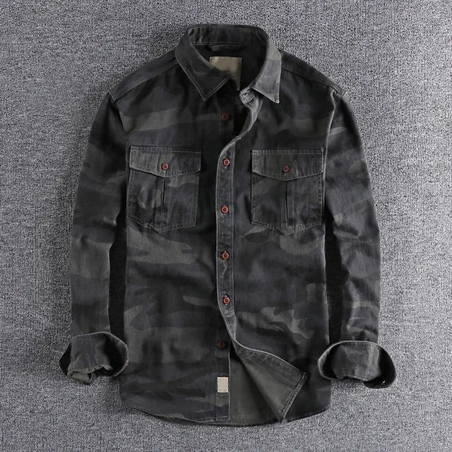 Herreskjorte Urban Camo Stilig 2