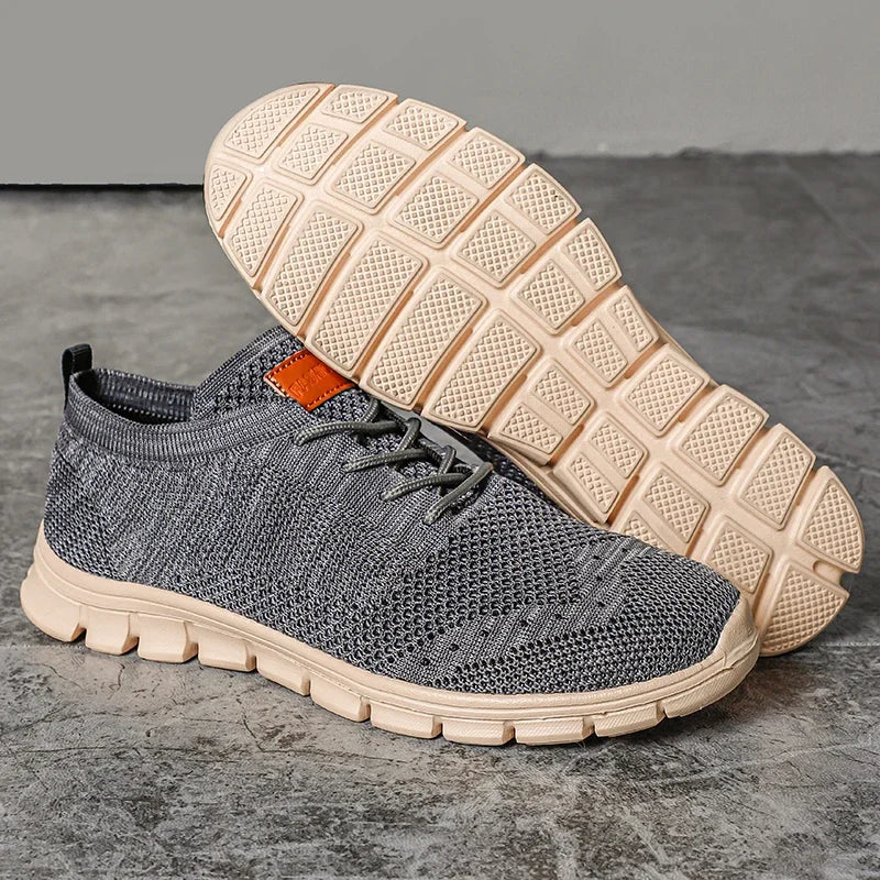 Herresko Lettvekt Pustende Tekstil Sporty Design 2