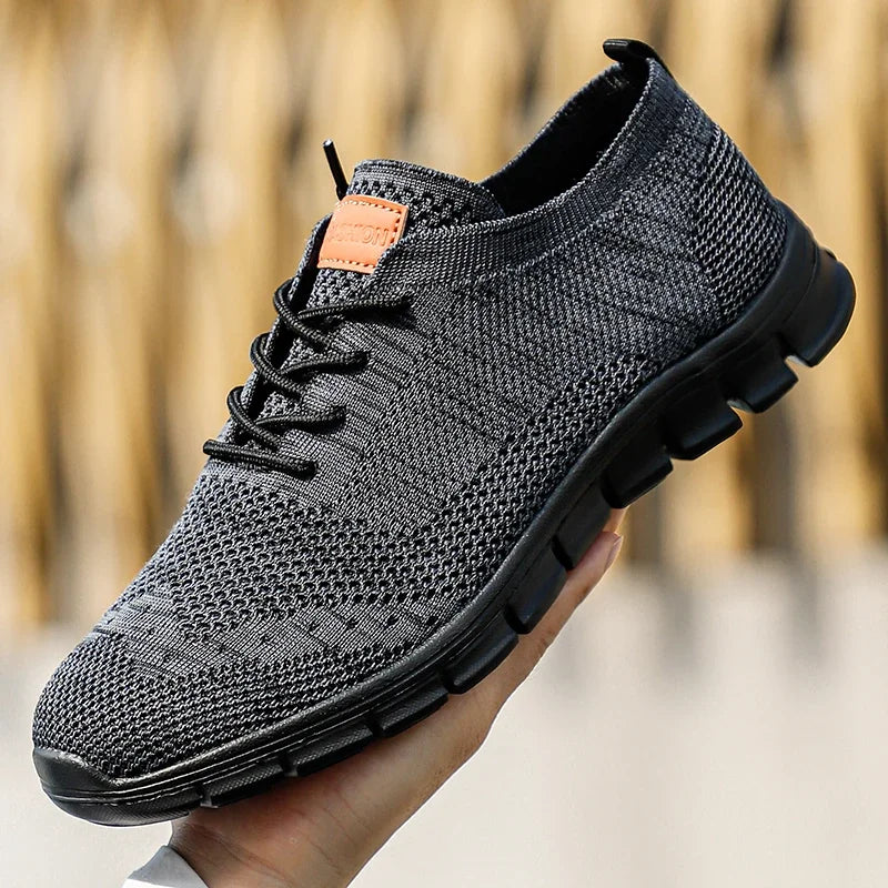 Herresko Lettvekt Pustende Tekstil Sporty Design 3